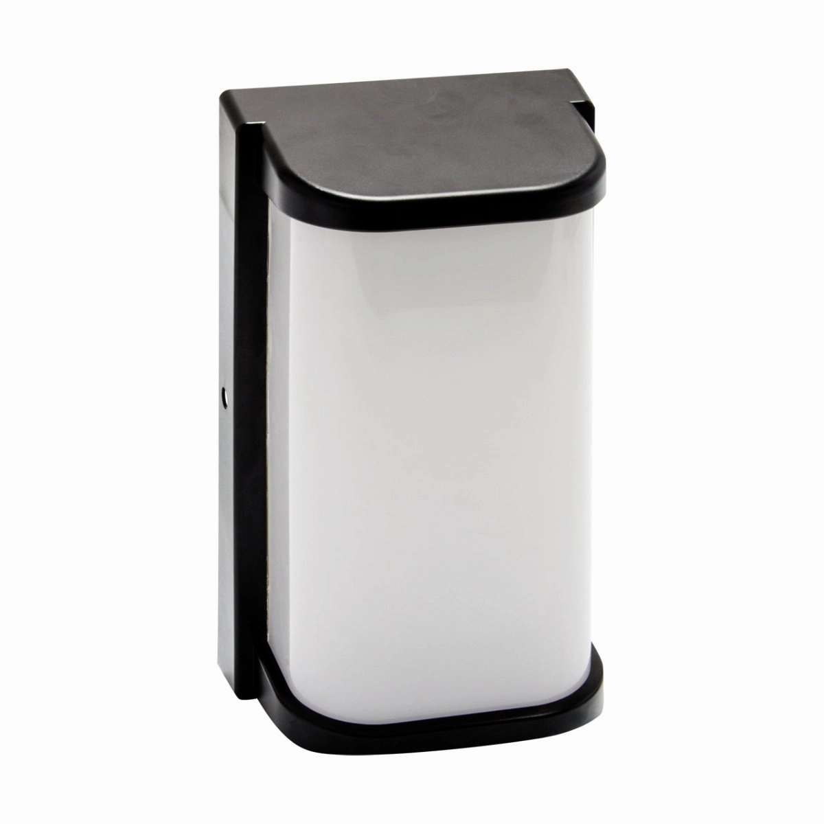 CGC ROX Black Outdoor LED Wall Light with Opal Diffuser IP65 10W