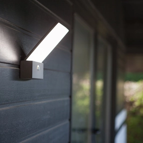 CGC SERENA Dark Grey Rectangular LED Wall LightWeatherproof outdoor lighting