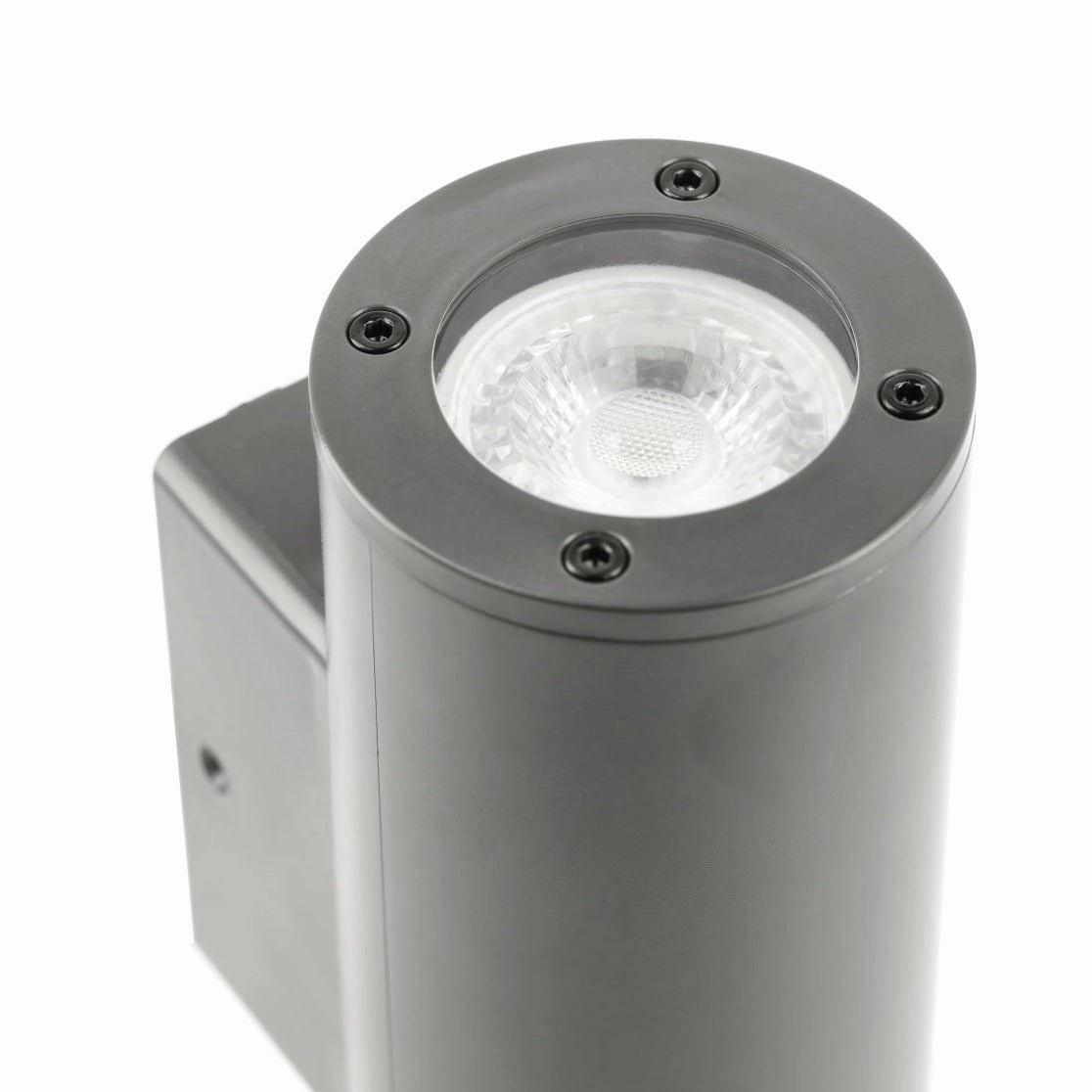 CGC SHERRI Dark Grey Cylinder Up and Down Outdoor Wall Light