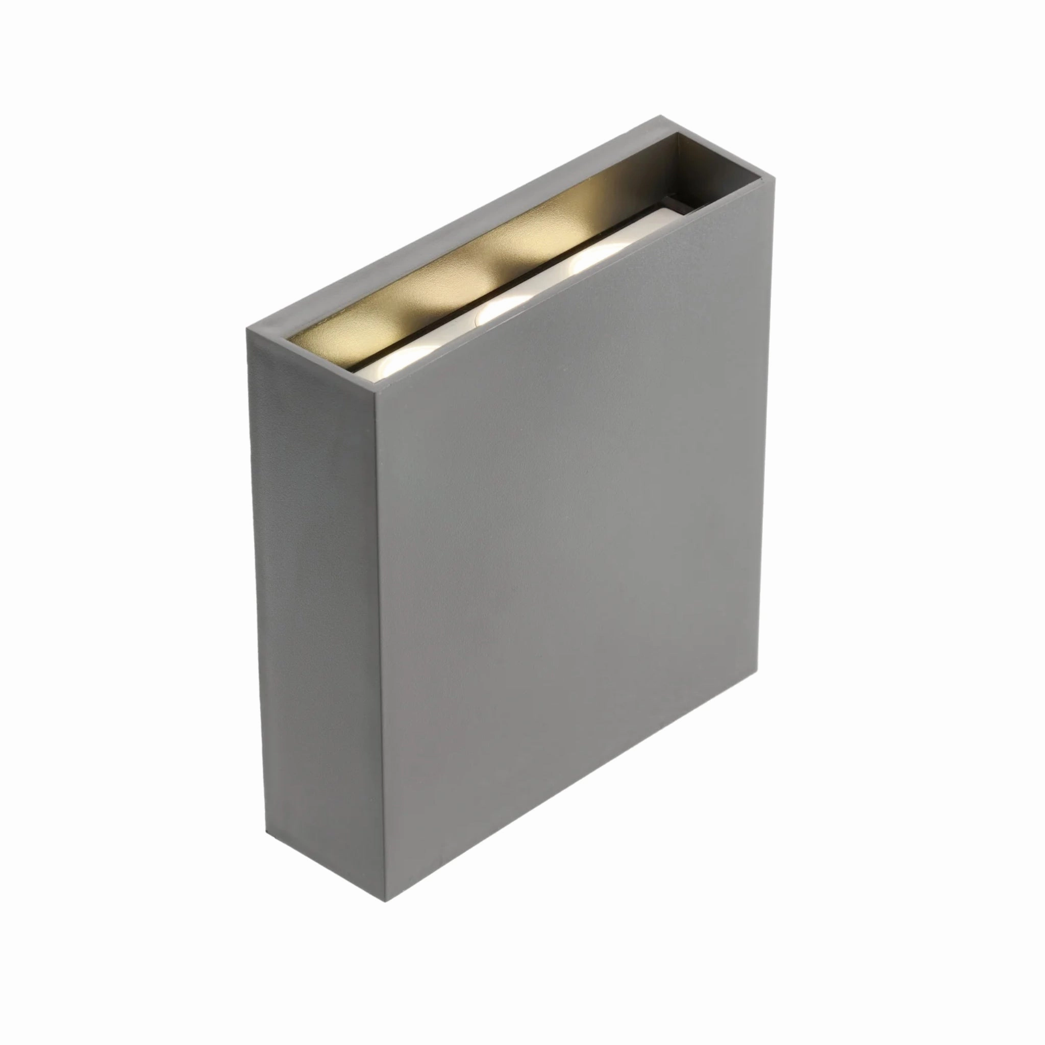 CGC SIAN Dark Grey Rectangle Outdoor LED Wall Light