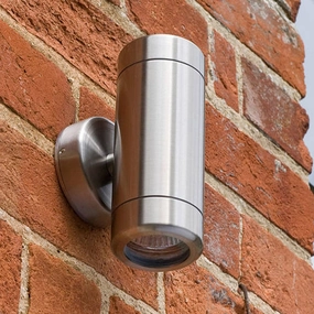 CGC SONIA Stainless Steel Double Outdoor LightOutdoor wall sconces with motion sensor