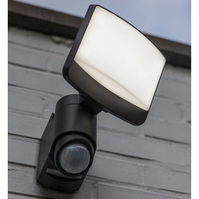 CGC SUNSHINE Grey Solar Flood Outdoor LED Wall Light With Motion SensorOutdoor wall sconces with motion sensor