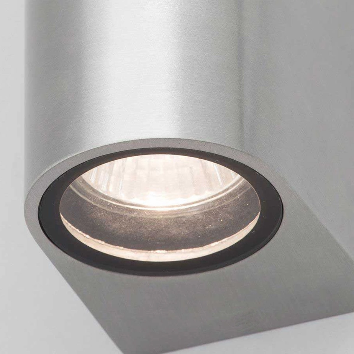 CGC TIAGO Grey Large Curved Double Spotlights