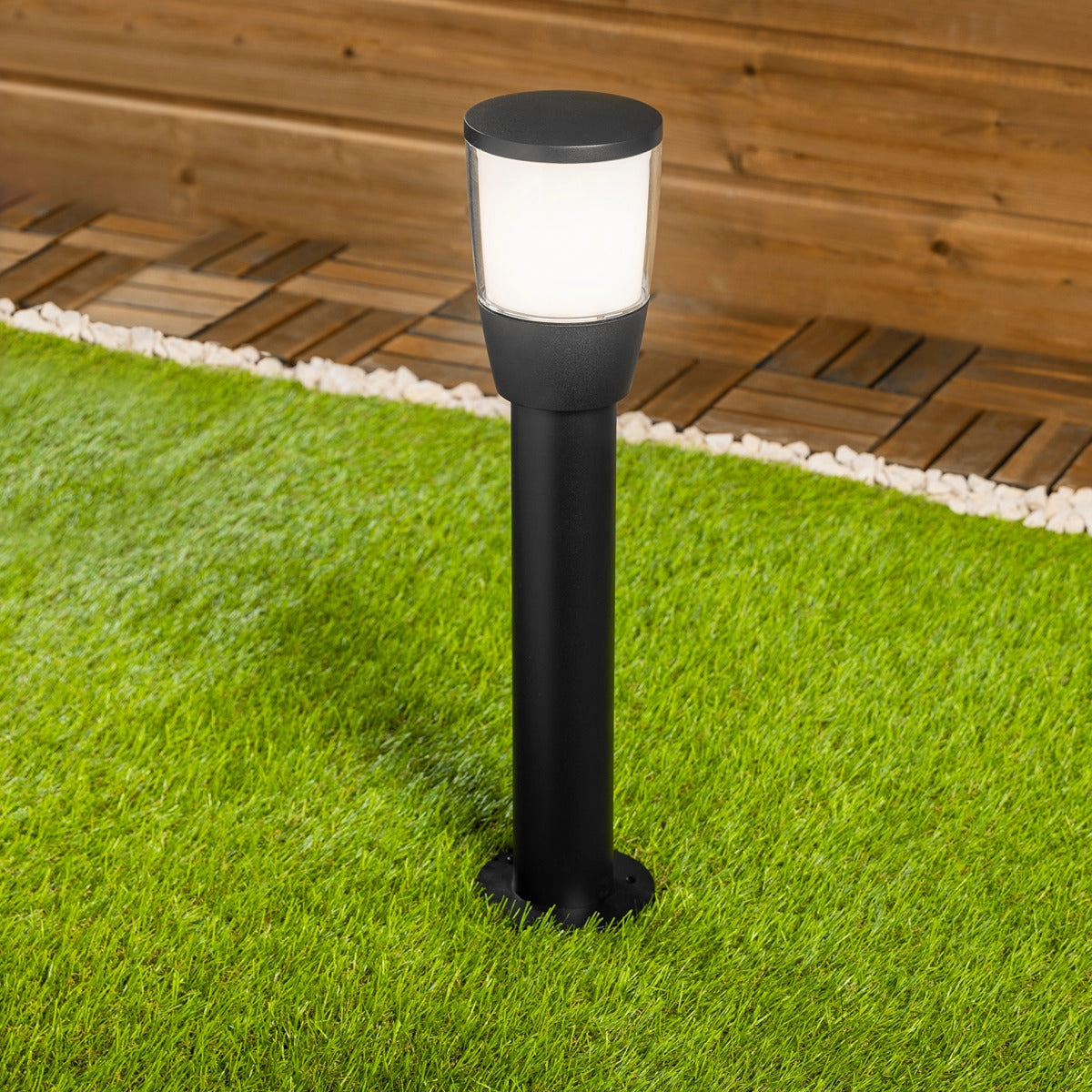 CGC TORO Black 0.5m Outdoor Post LightWeatherproof outdoor lighting