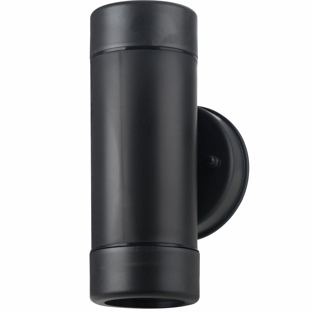CGC VALENTINE Black Outdoor Up and Down Cylinder Spotlight