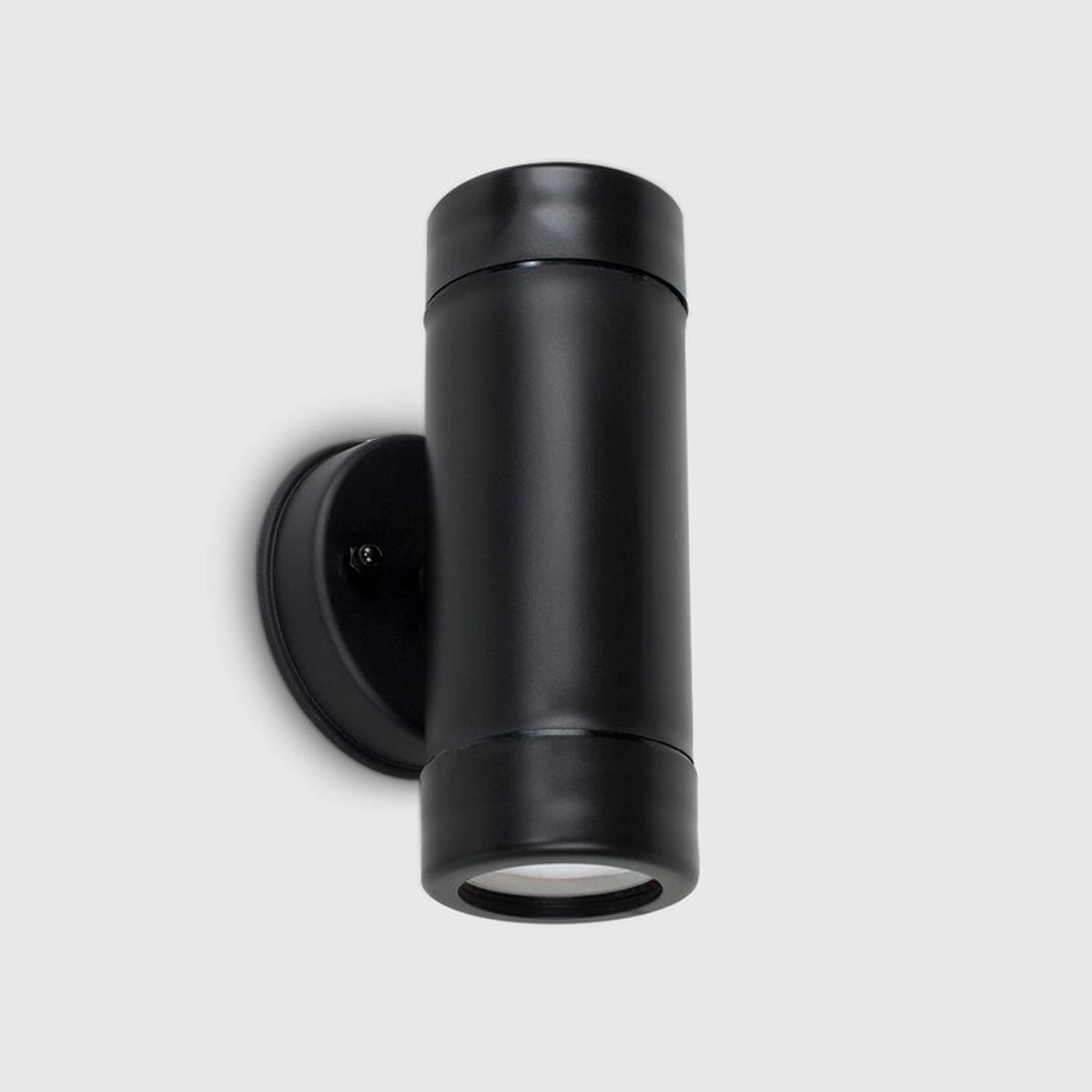 CGC VALENTINE Black Outdoor Up and Down Cylinder Spotlight