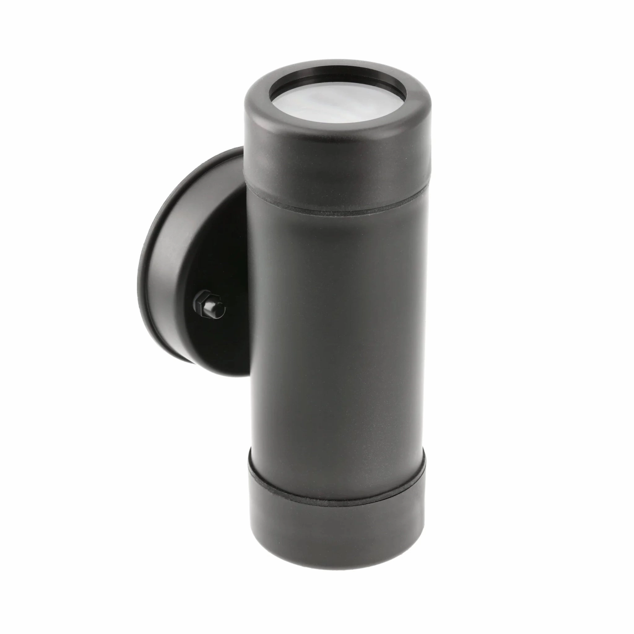 CGC VALENTINE Black Outdoor Up and Down Cylinder Spotlight