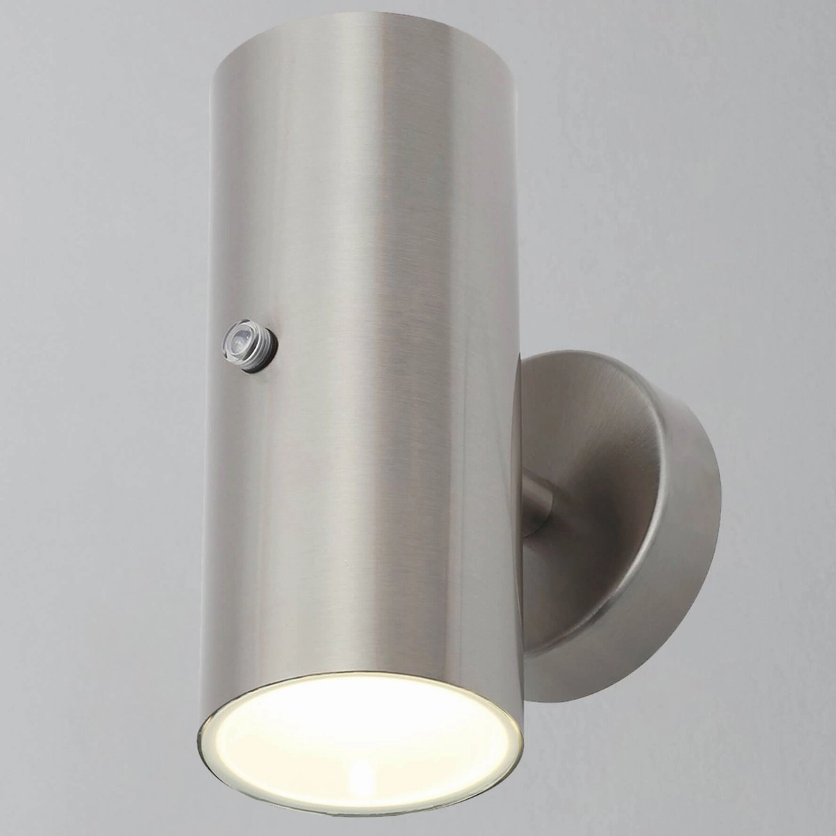 CGC VERITY Stainless Steel LED Outdoor Wall Spotlight With Photocell SensorOutdoor wall sconces with motion sensor