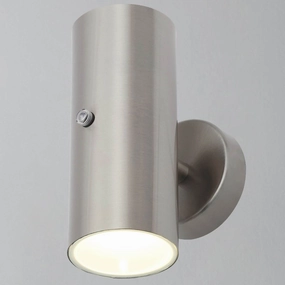 CGC VERITY Stainless Steel LED Outdoor Wall Spotlight With Photocell SensorOutdoor wall sconces with motion sensor