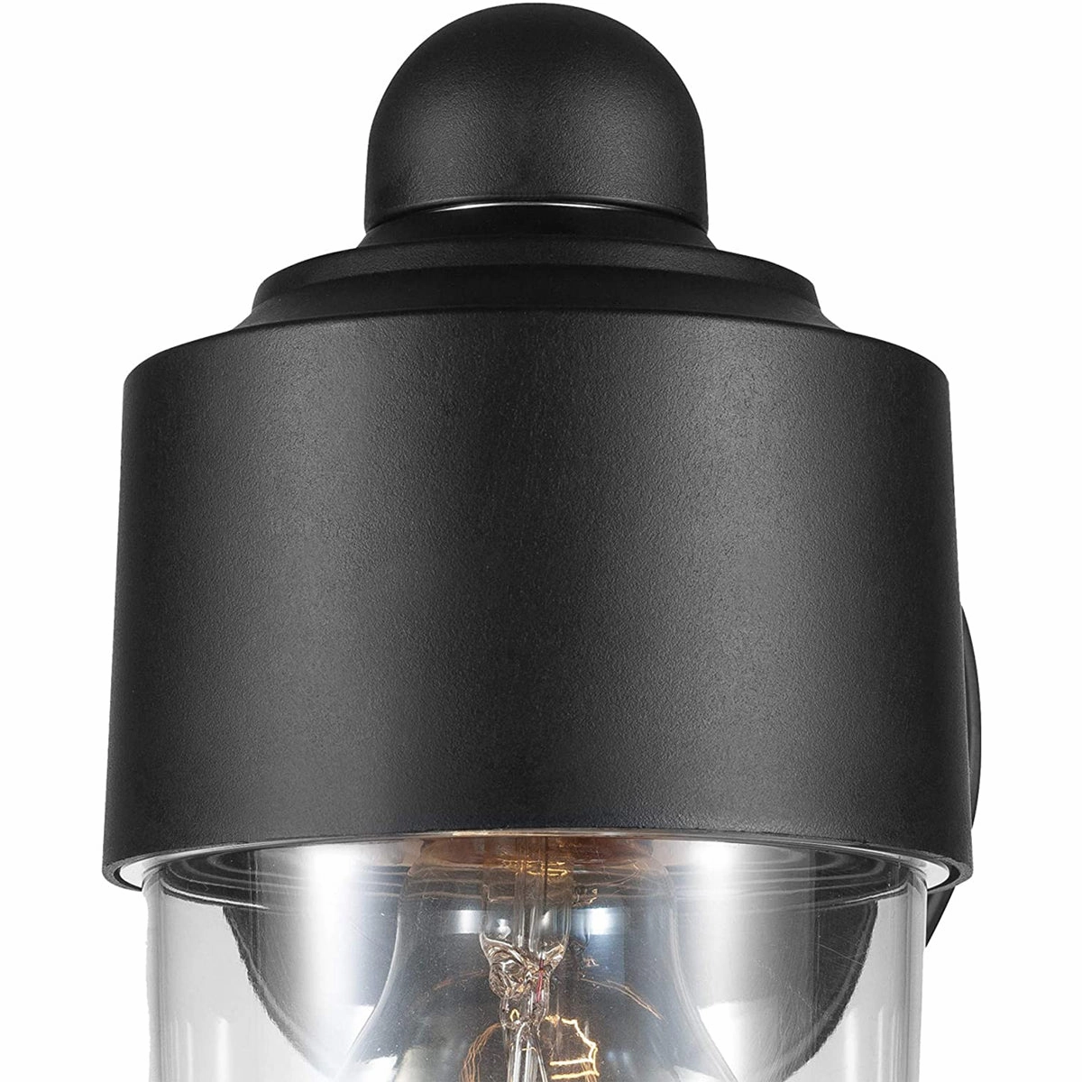 CGC VERONICA Black Cylinder Modern Outdoor Light