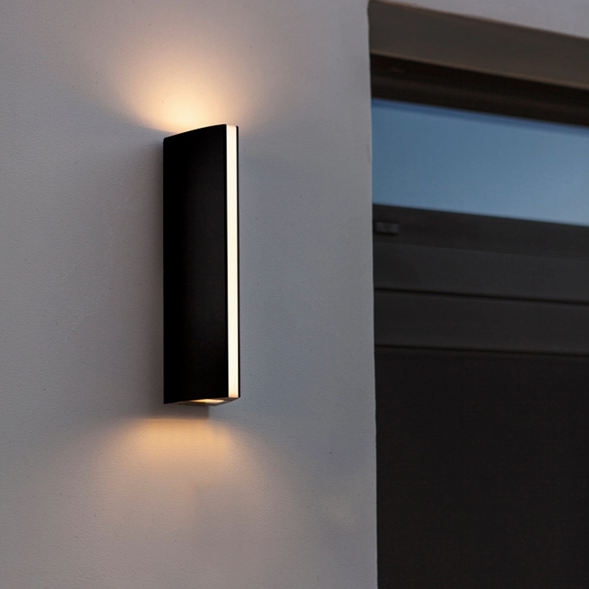 CGC WENDY Dark Grey Geometric LED Wall Light
