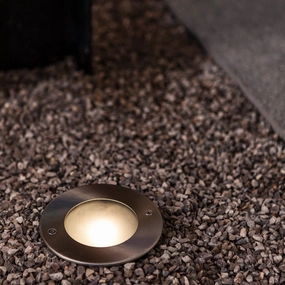 CGC ZENDAYA Opal Diffuser Compact Recessed Outdoor Ground LightSolar deck post cap lights