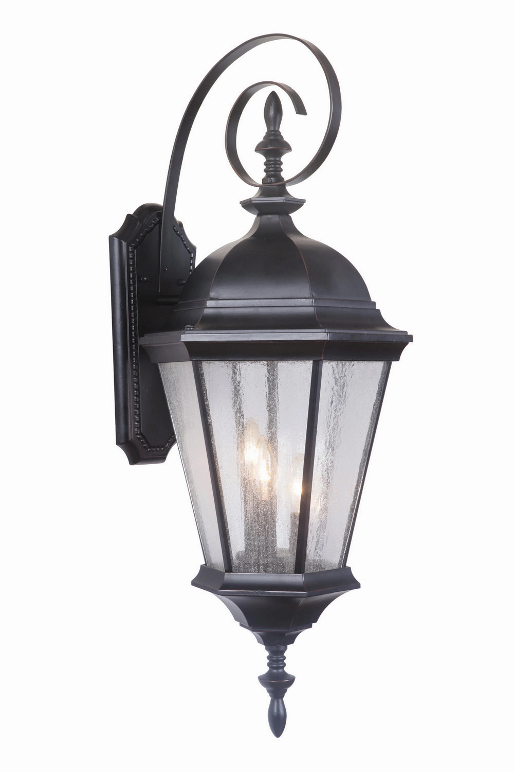 Chadwick Three Light Wall Mount Oiled Bronze Gilded