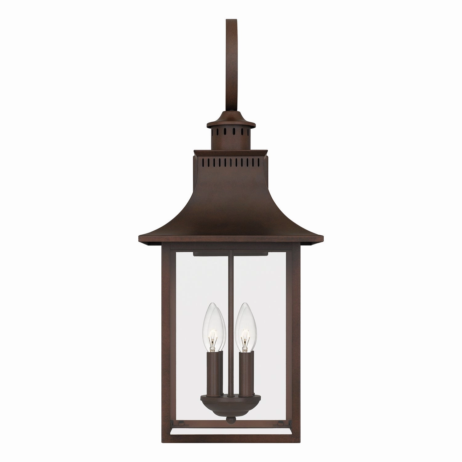 Chancellor Four Light Outdoor Wall Lantern Copper Bronze