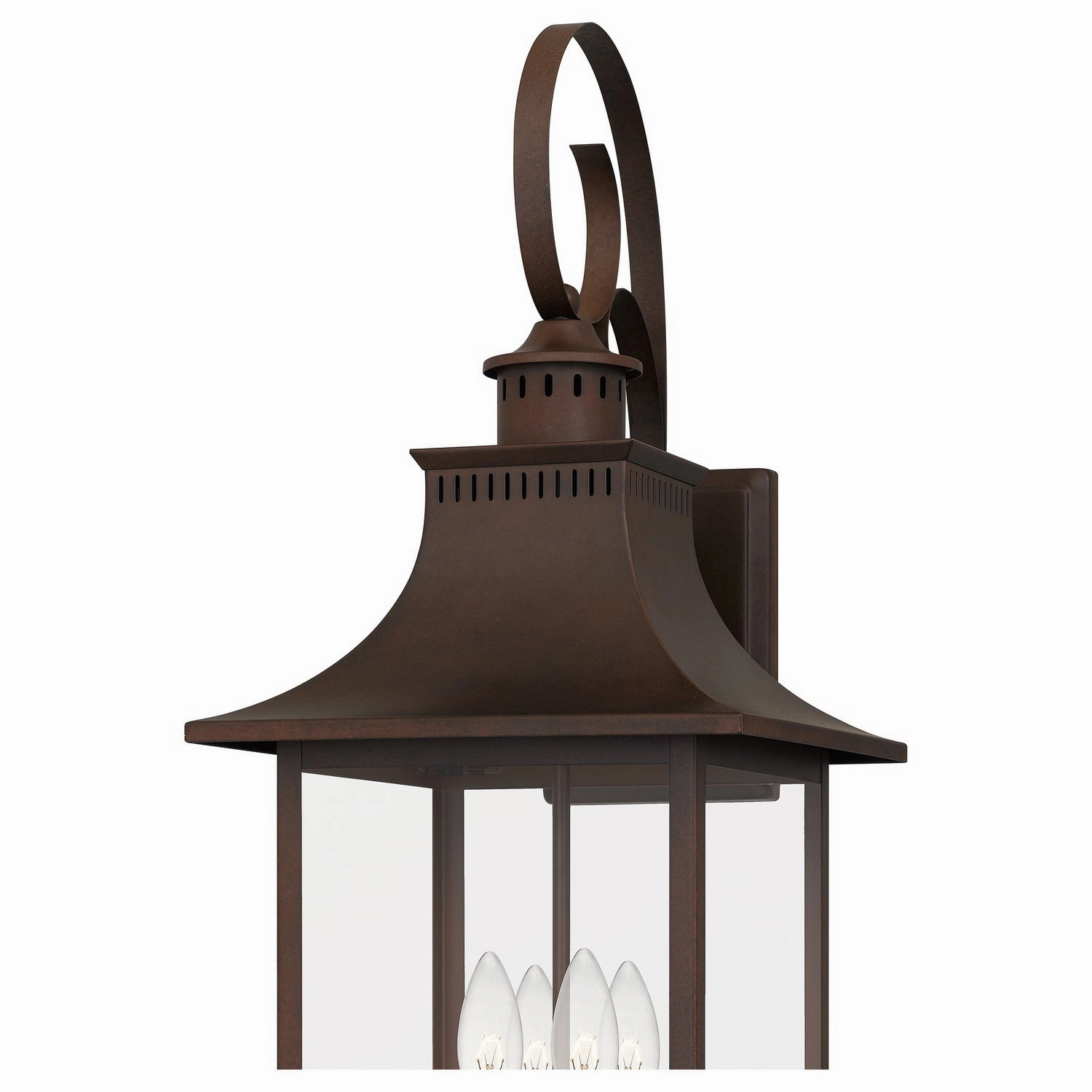 Chancellor Four Light Outdoor Wall Lantern Copper Bronze
