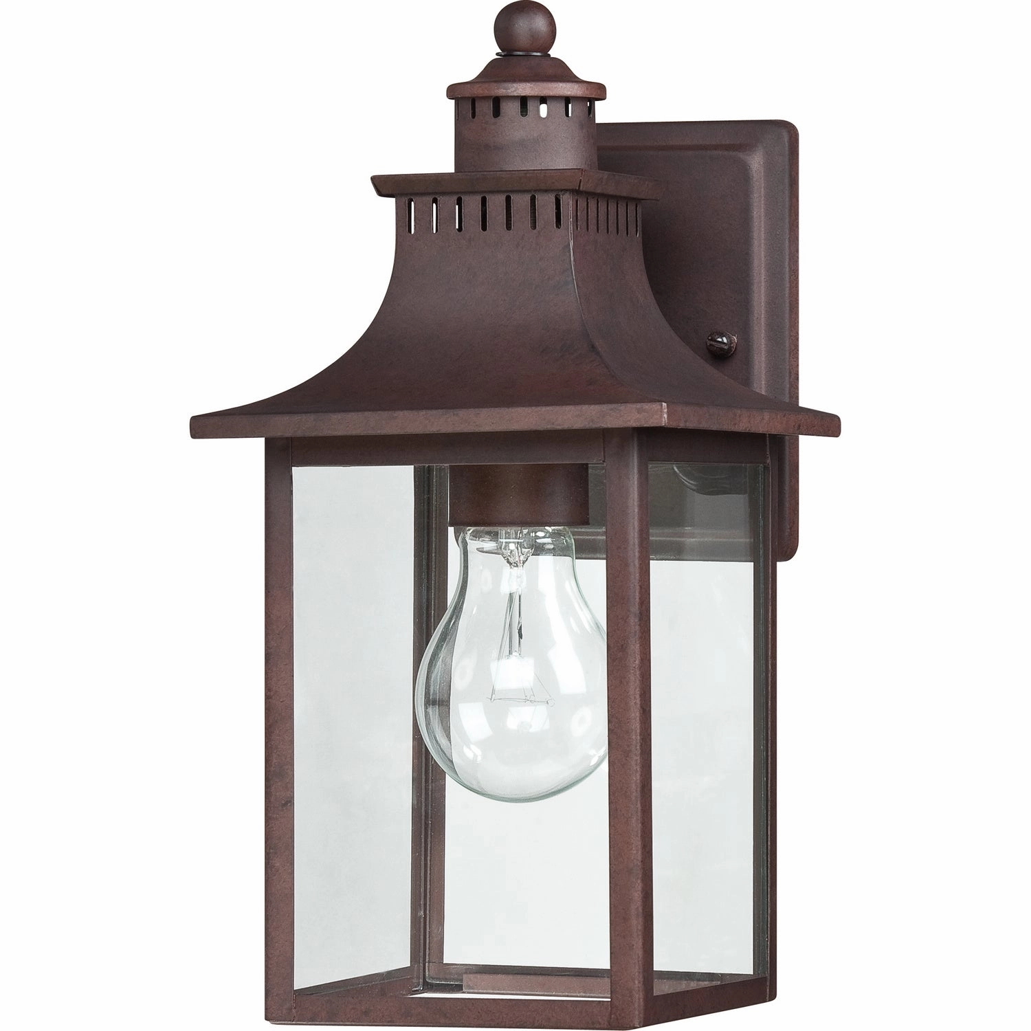 Chancellor One Light Outdoor Wall Lantern Copper Bronze