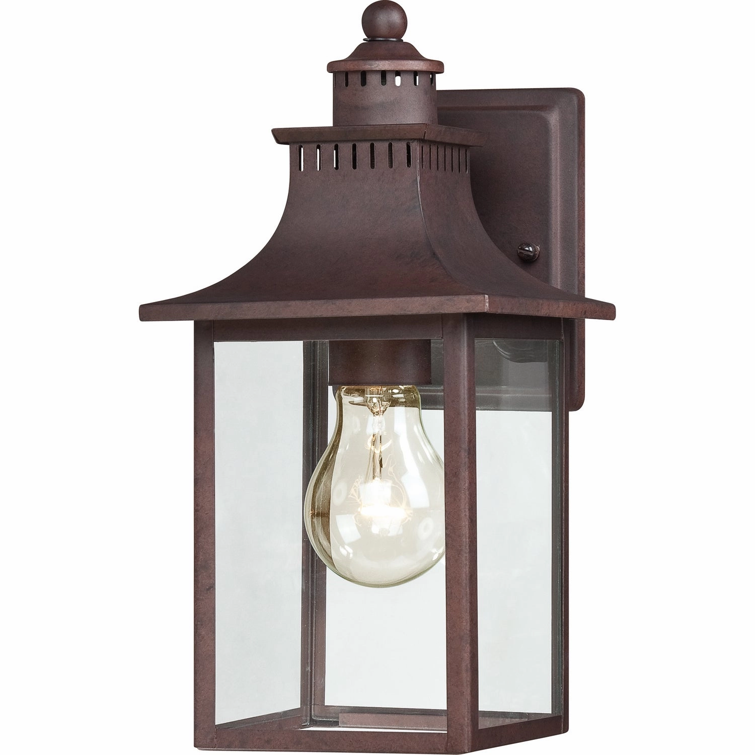Chancellor One Light Outdoor Wall Lantern Copper Bronze