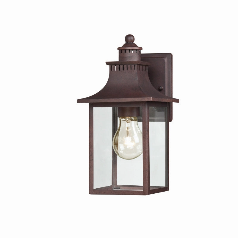 Chancellor One Light Outdoor Wall Lantern Copper BronzeOutdoor wall sconces with motion sensor