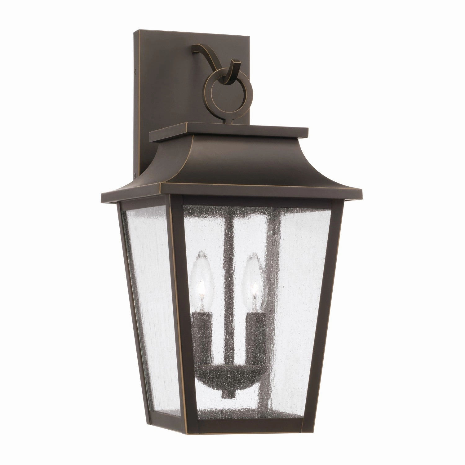 Chandler Two Light Outdoor Wall Lantern Oiled BronzeOutdoor wall sconces with motion sensor