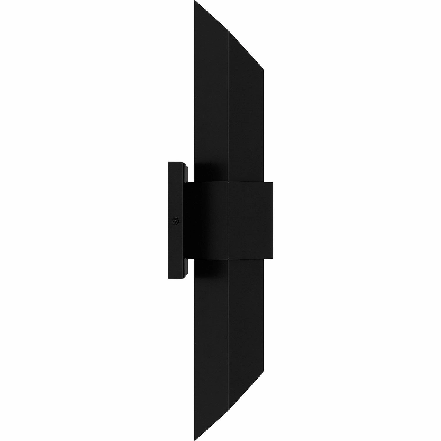 Chasm LED Outdoor Wall Mount Matte Black Gold