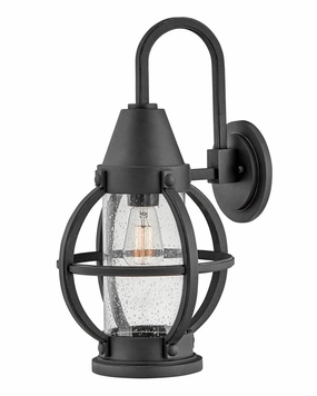 Chatham LED Outdoor Wall Mount Museum BlackOutdoor wall sconces with motion sensor