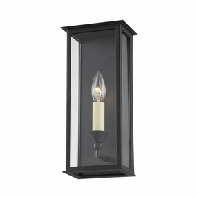 Chauncey 1-Light Exterior Wall SconceWeatherproof outdoor lighting