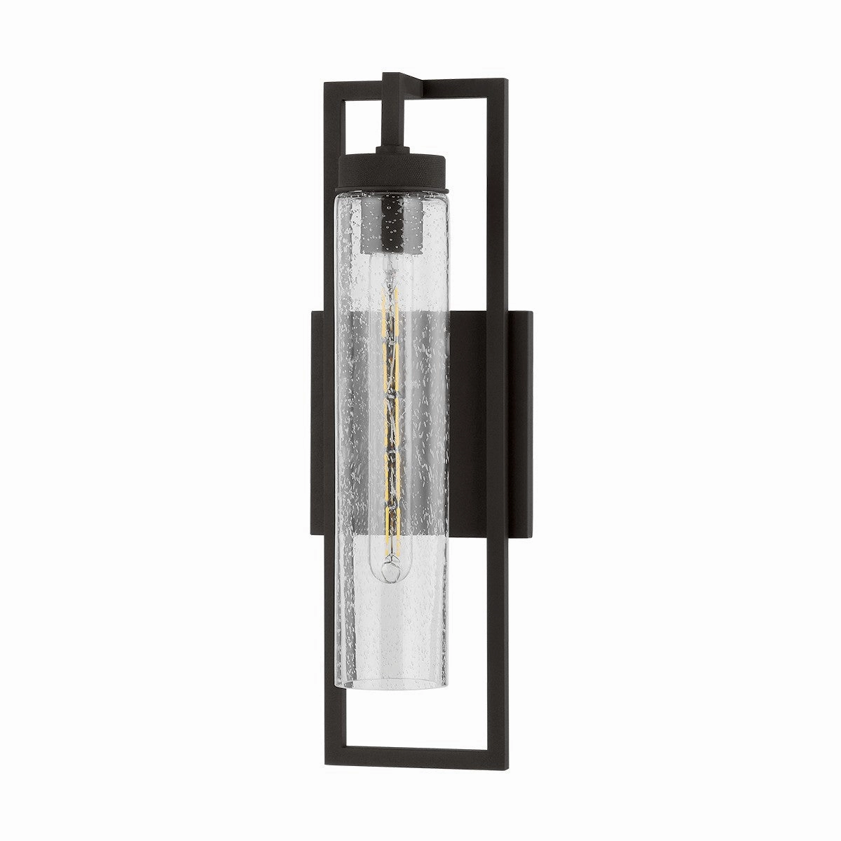 Chester One Light Outdoor Wall Sconce Textured BlackOutdoor wall sconces with motion sensor