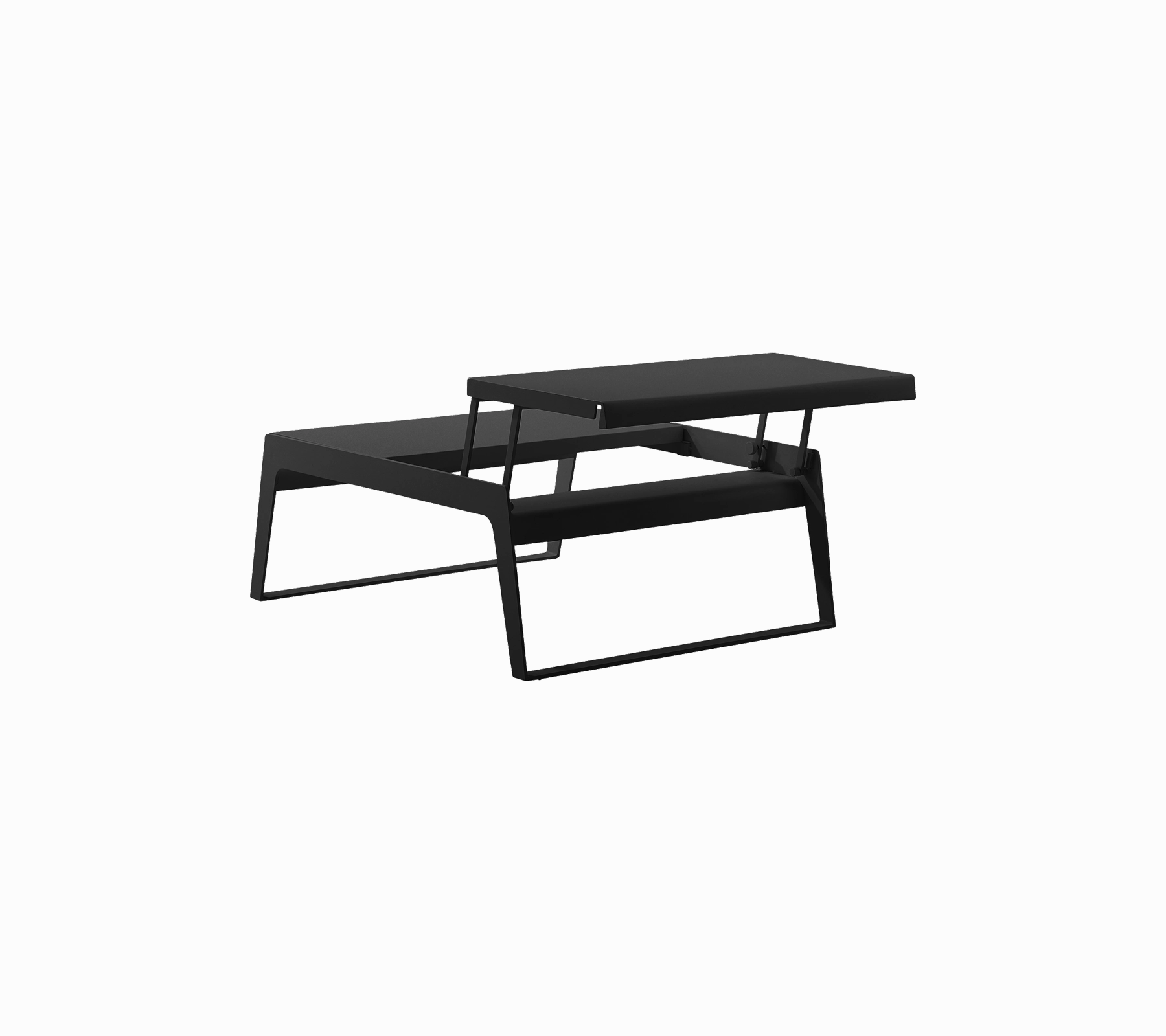Chill-out coffee table, dual heights