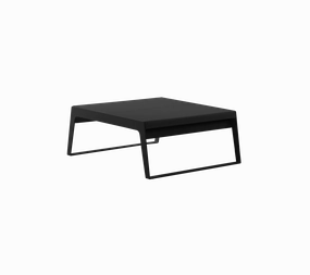 Chill-out coffee table, dual heightsoutdoor coffee table for patio or lounge