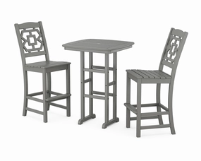 Chinoiserie 3-Piece Bar Setoutdoor patio furniture set