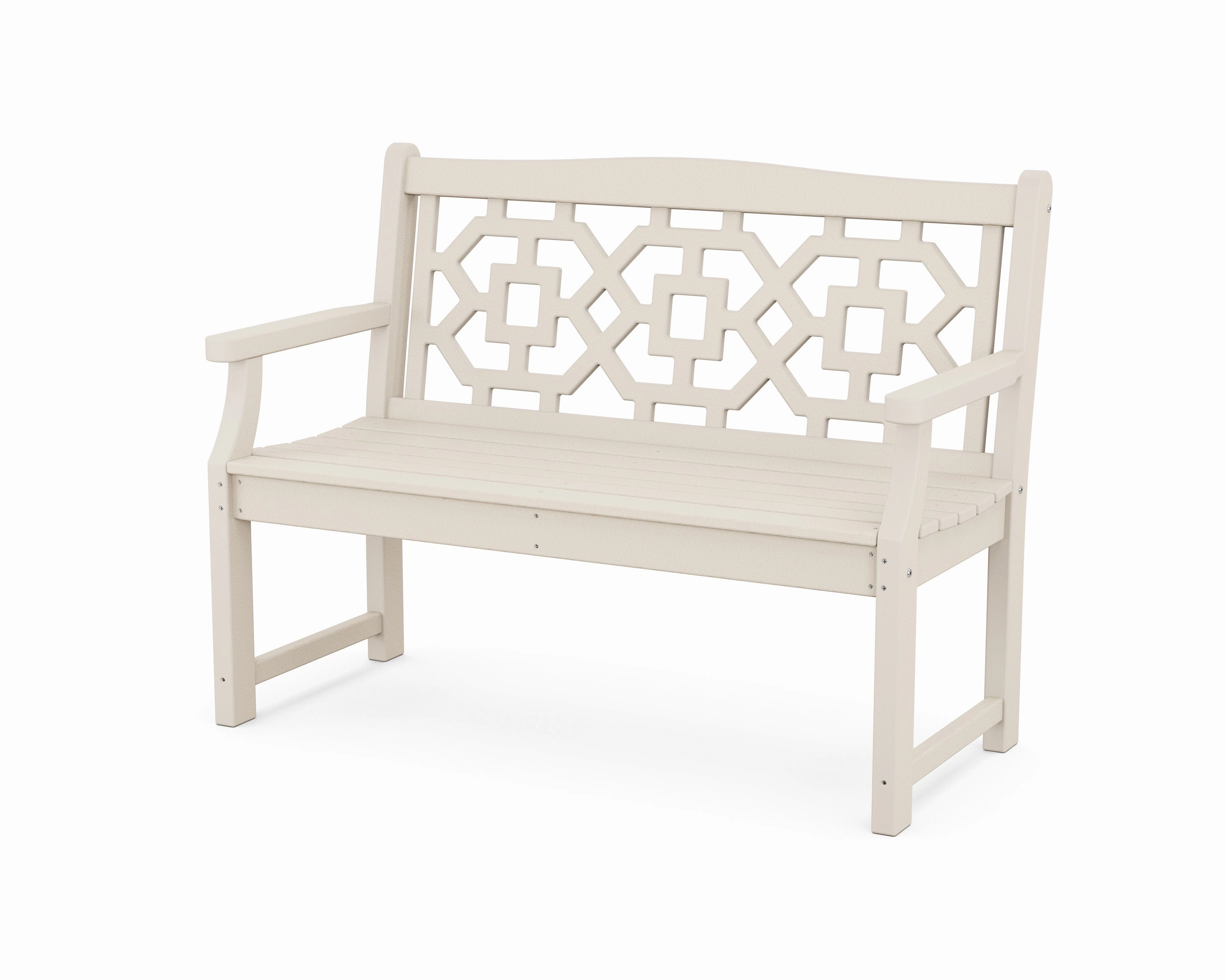 Chinoiserie 48" Garden Bench