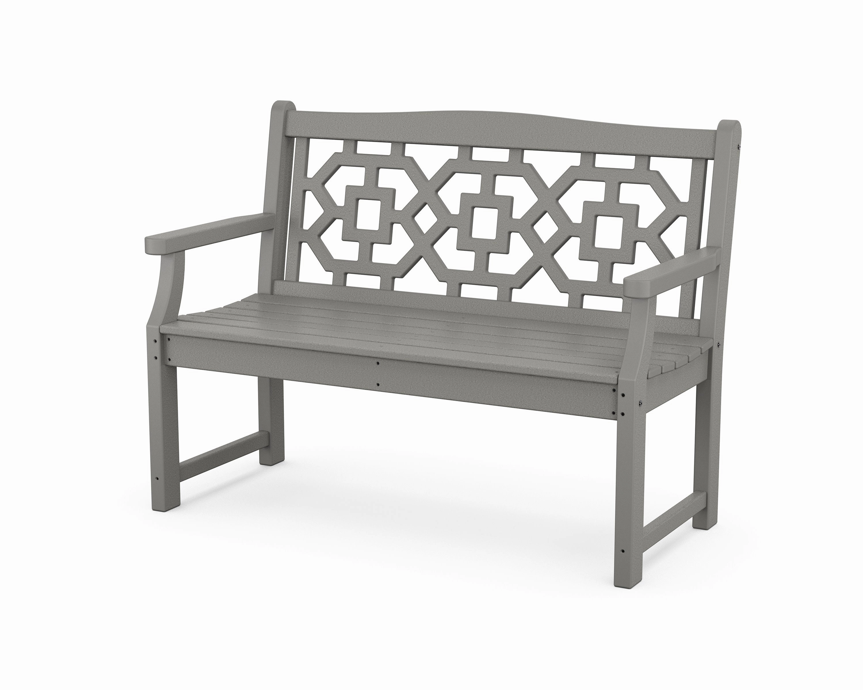 Chinoiserie 48" Garden Benchoutdoor patio dining furniture set