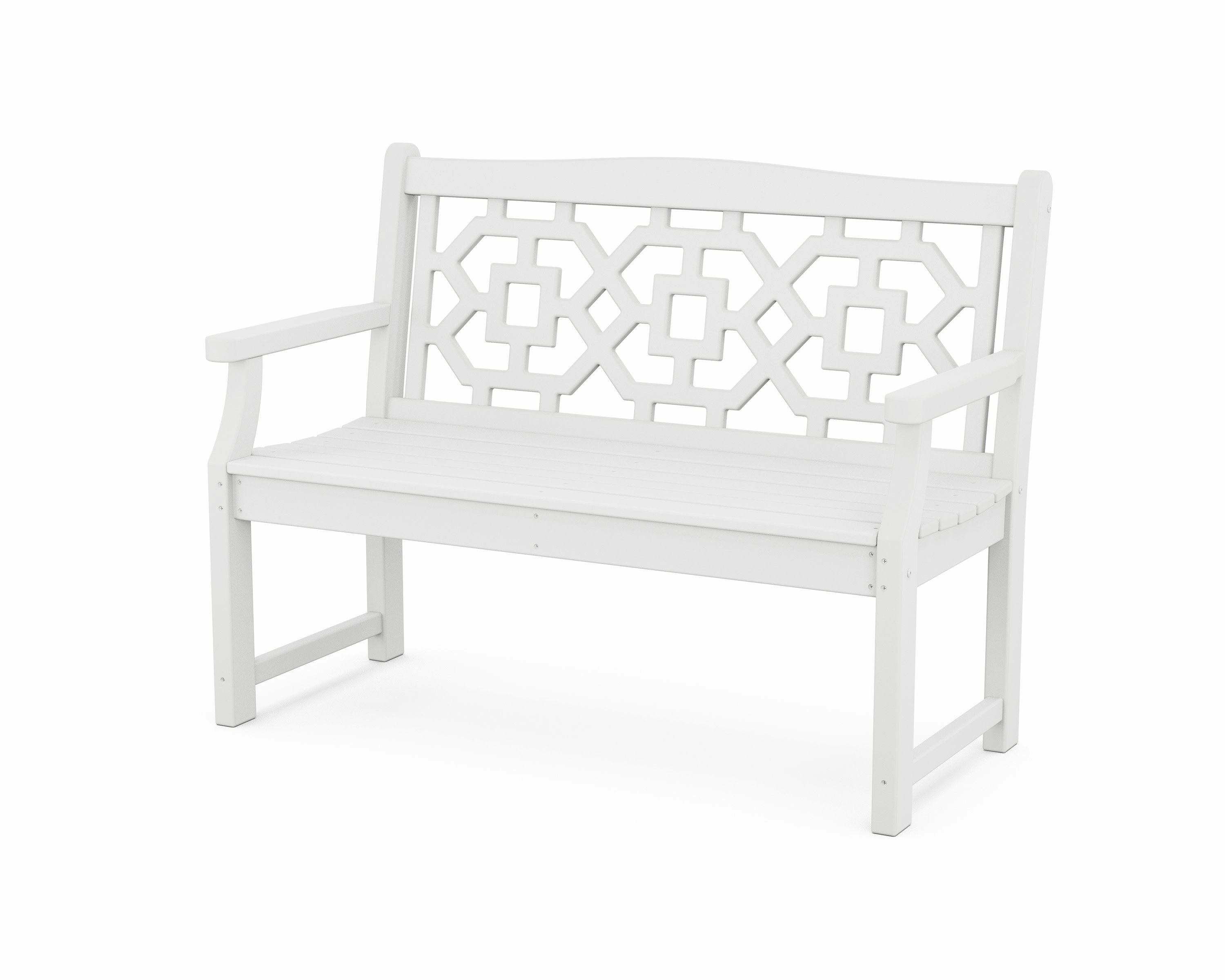 Chinoiserie 48" Garden Bench