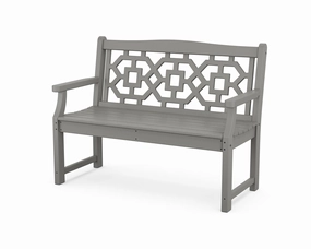 Chinoiserie 48" Garden Benchoutdoor patio dining furniture set