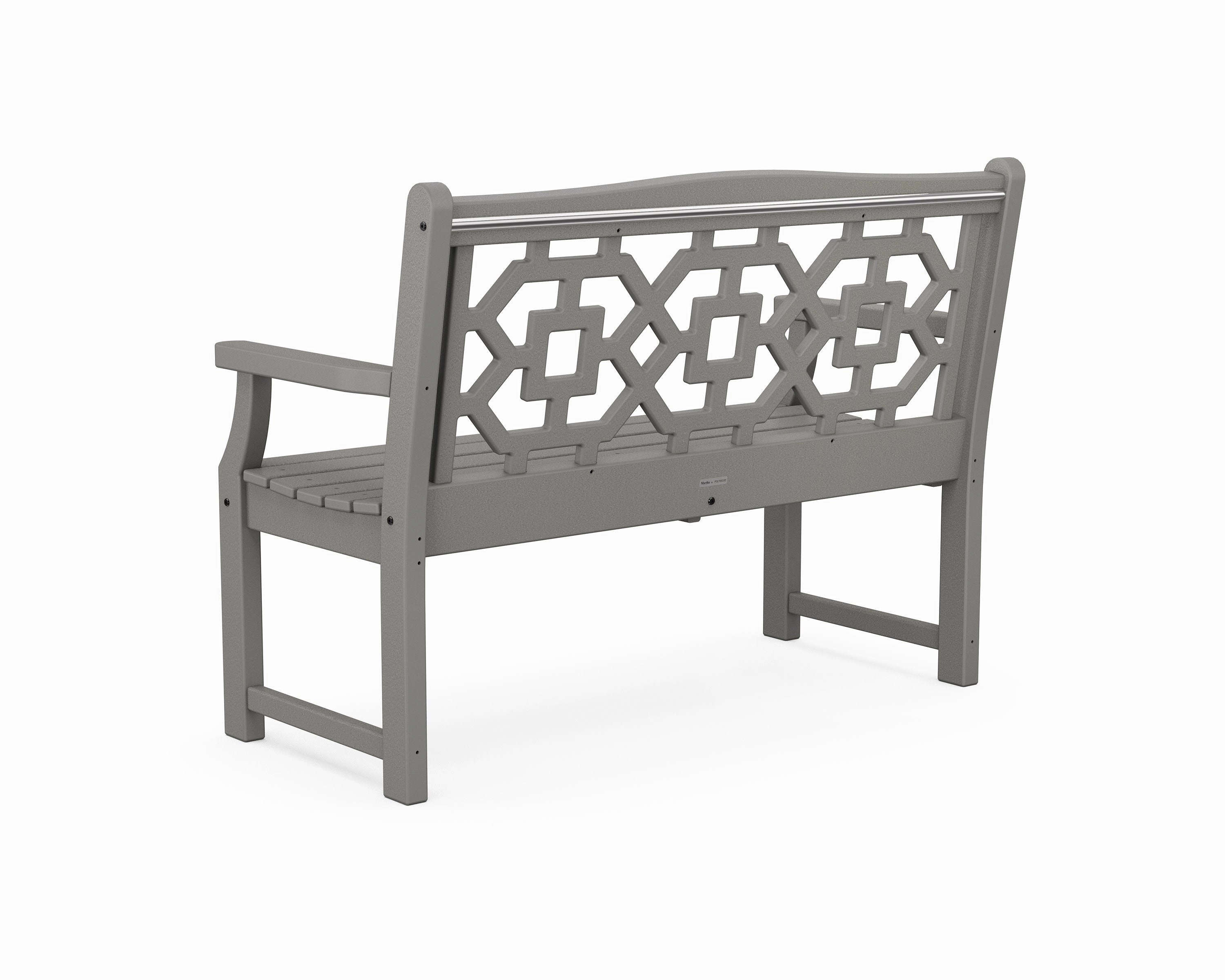 Chinoiserie 48" Garden Bench
