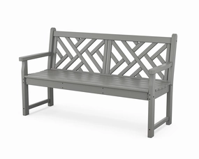Chippendale 60" Benchoutdoor patio dining furniture set