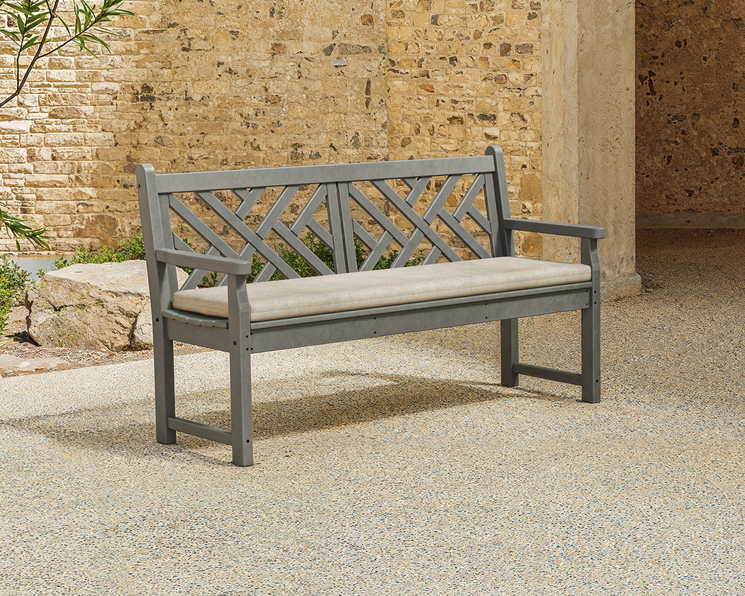 Chippendale 60" Bench