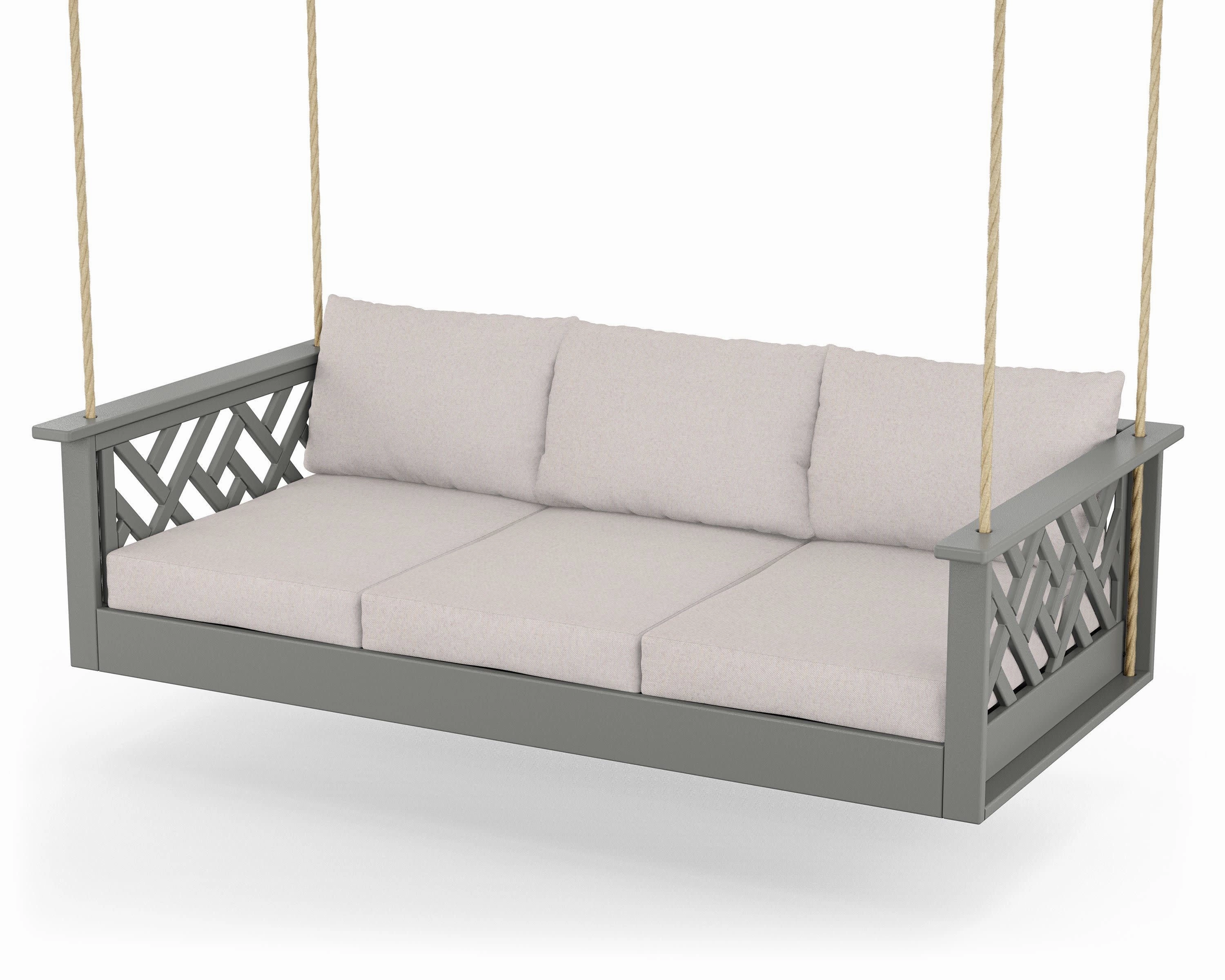 Chippendale Daybed Swingoutdoor patio dining furniture set