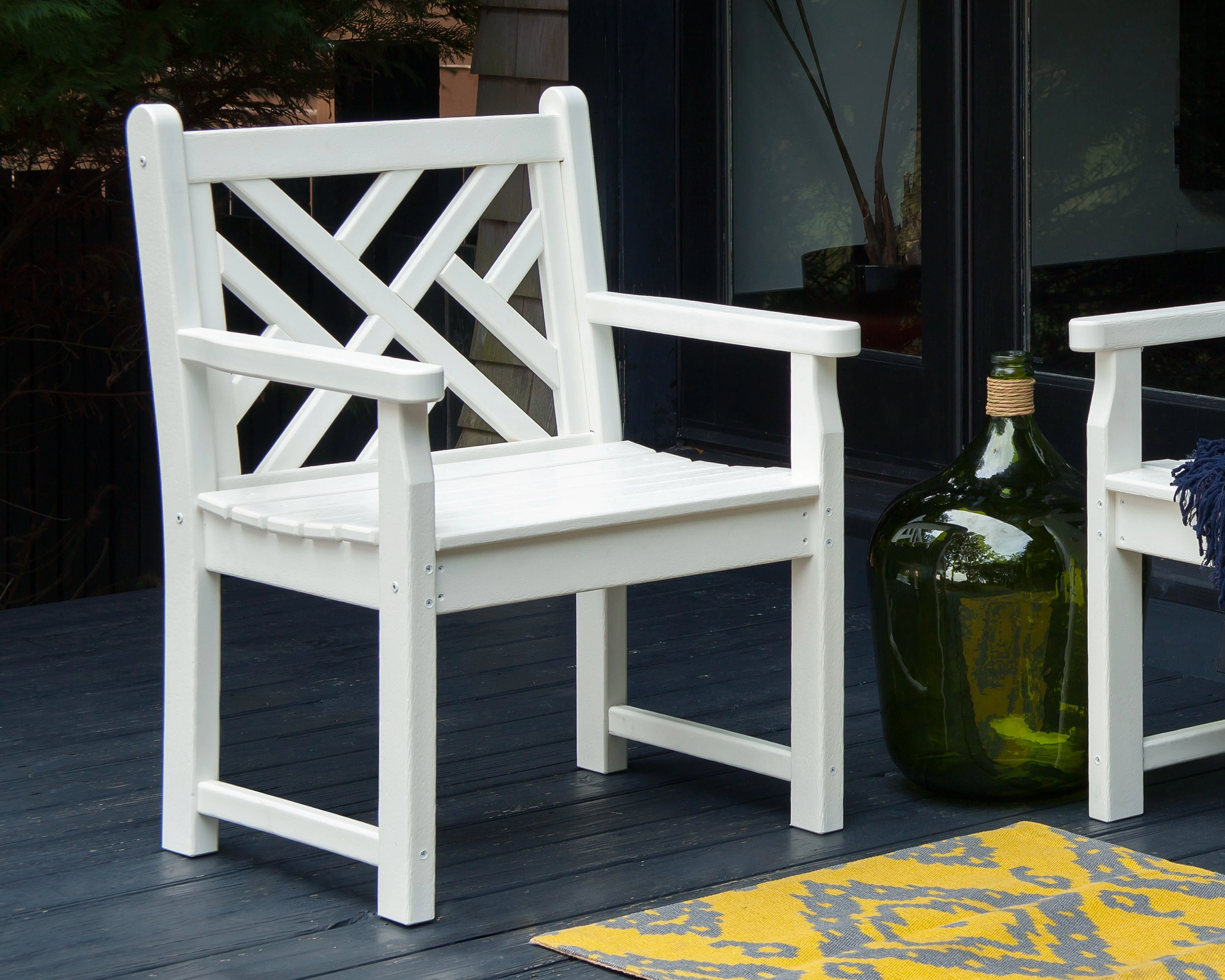 Chippendale Garden Arm Chair
