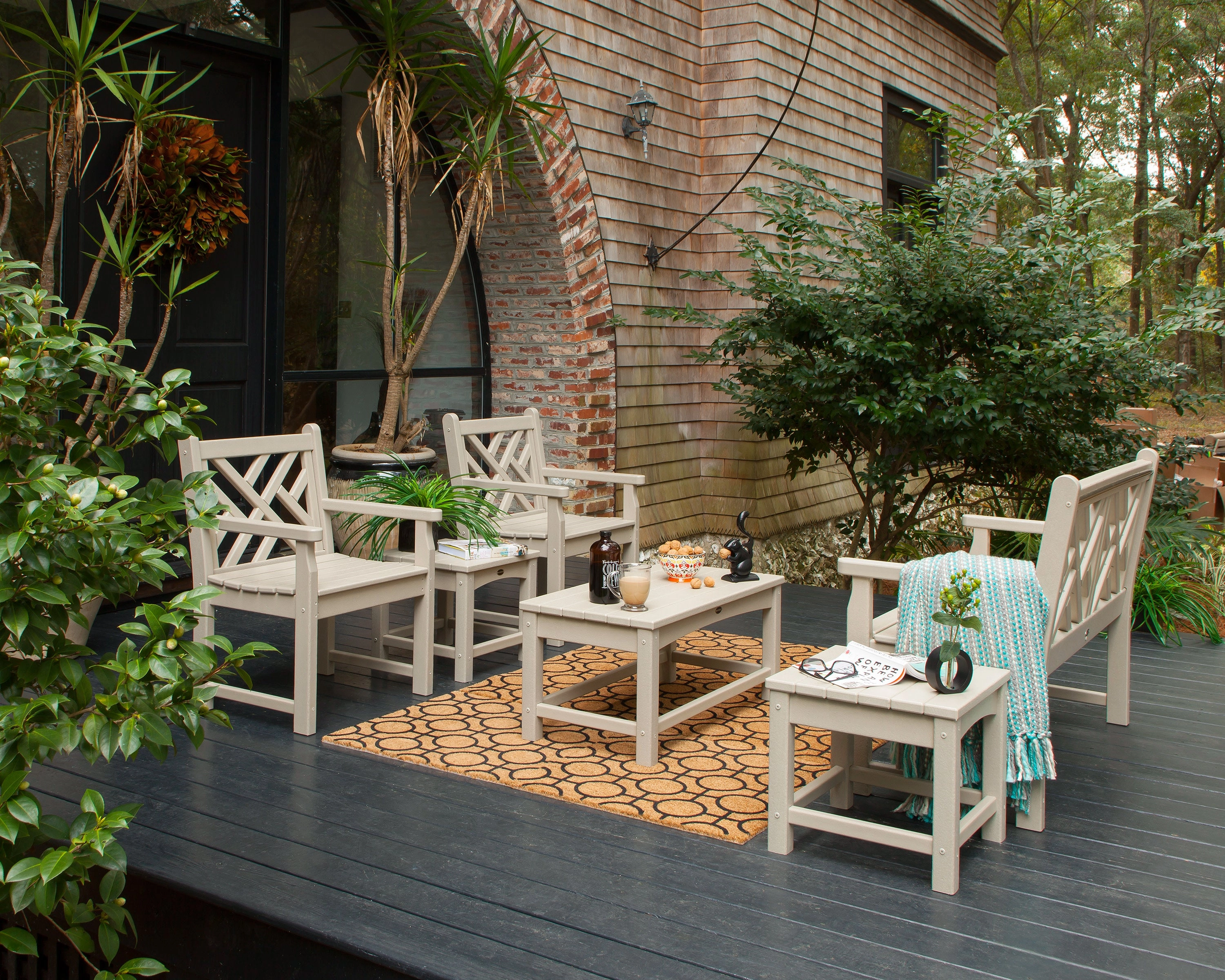 Chippendale Garden Arm Chair