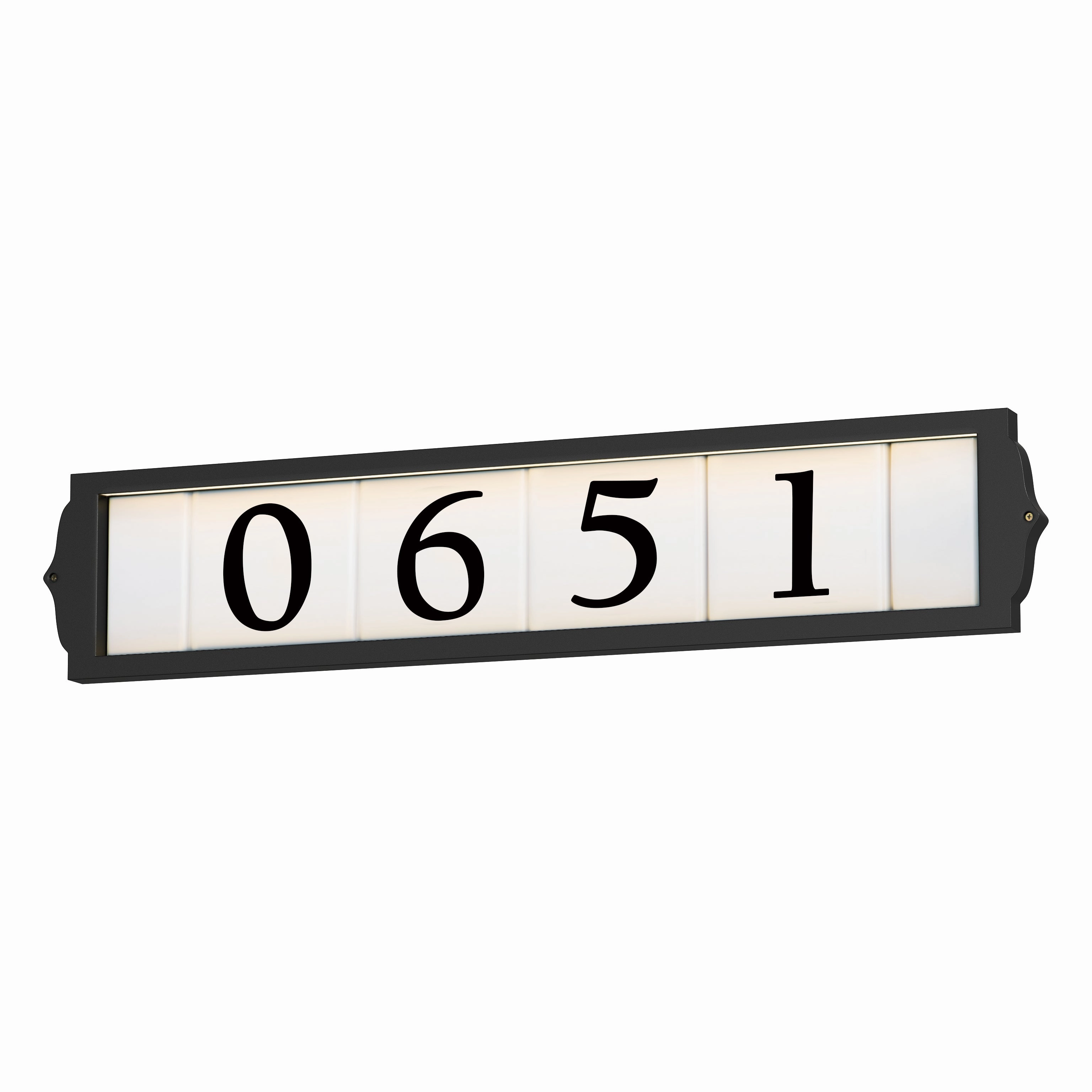 Classic 25" LED Address FrameWeatherproof outdoor lighting