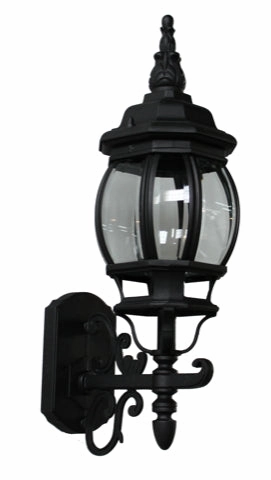 Classico One Light Outdoor Wall Mount BlackOutdoor wall sconces with motion sensor