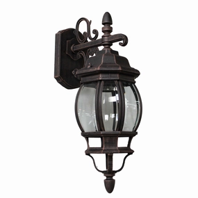 Classico One Light Outdoor Wall Mount RustOutdoor wall sconces with motion sensor