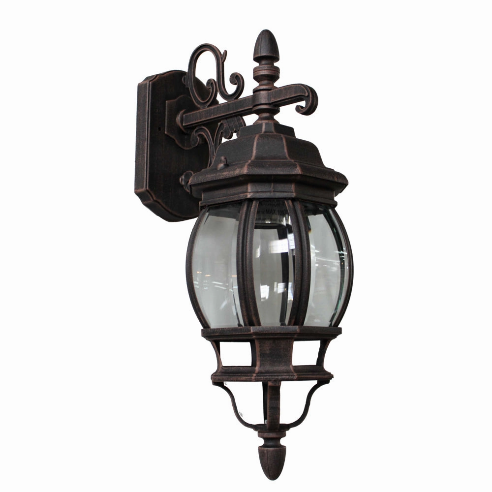 Classico One Light Outdoor Wall Mount RustOutdoor wall sconces with motion sensor