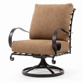 Classico Swivel Rocker Club Chairrust-proof wrought iron garden set