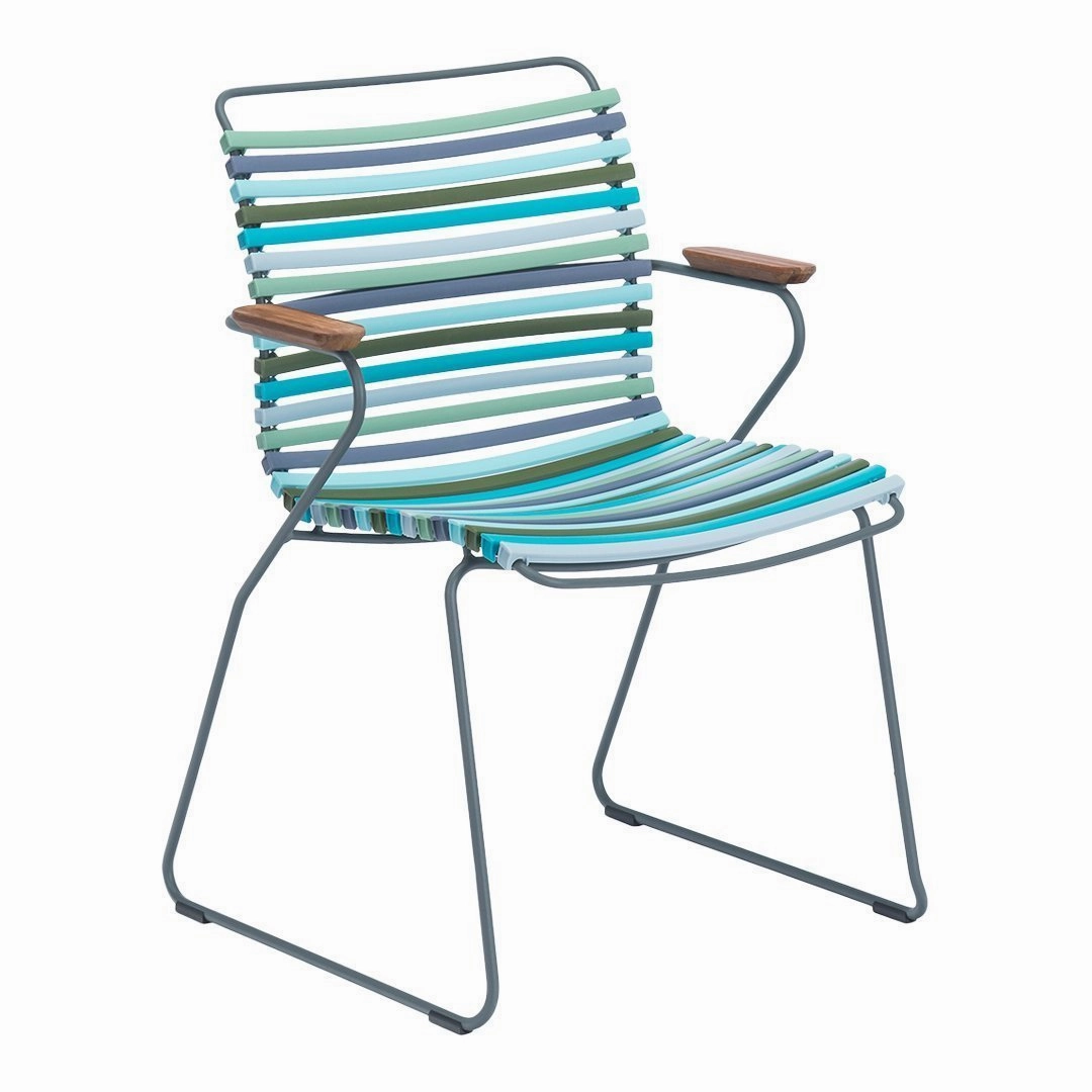 Click Outdoor Dining Chair w/ Armrests