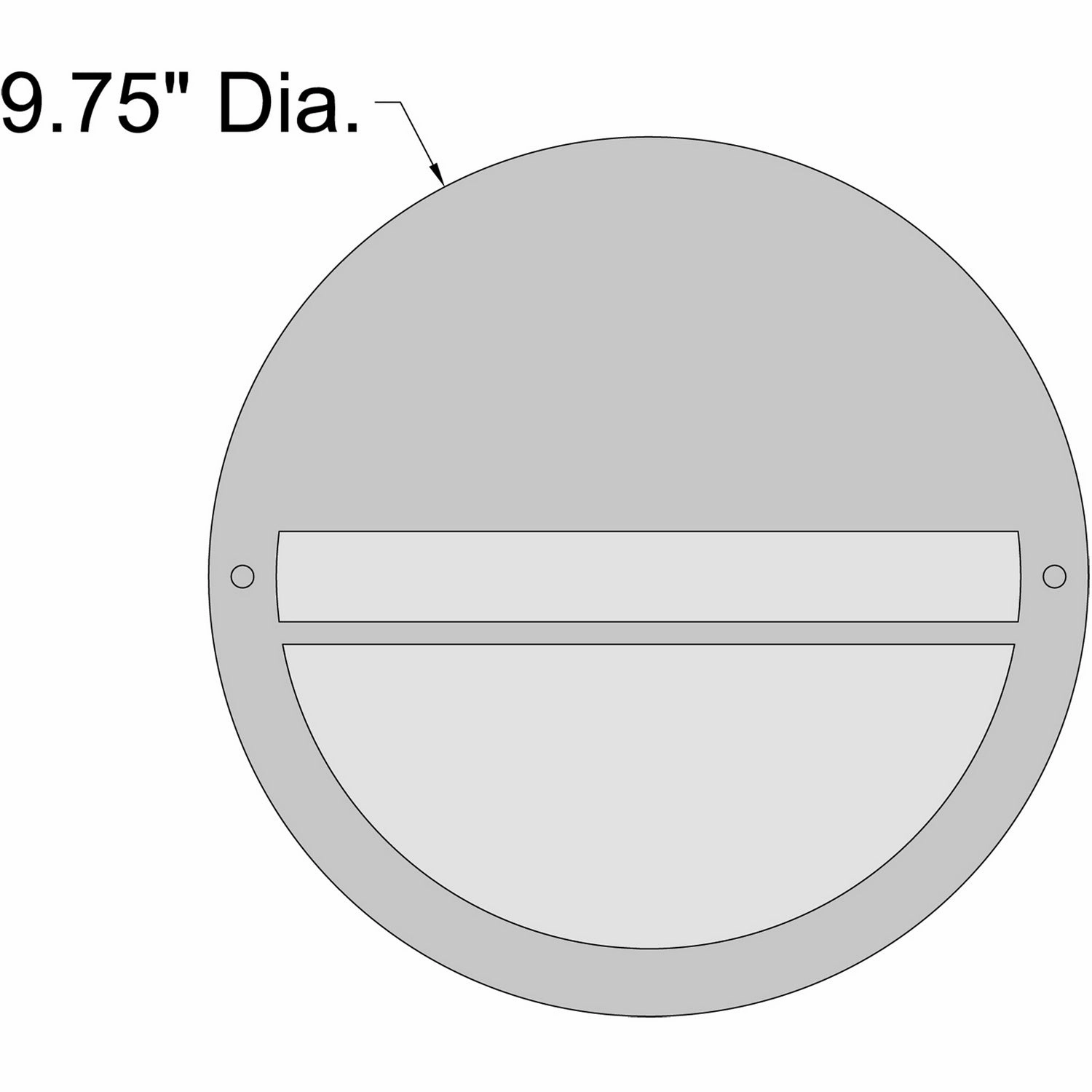 Clifton LED Bulkhead White