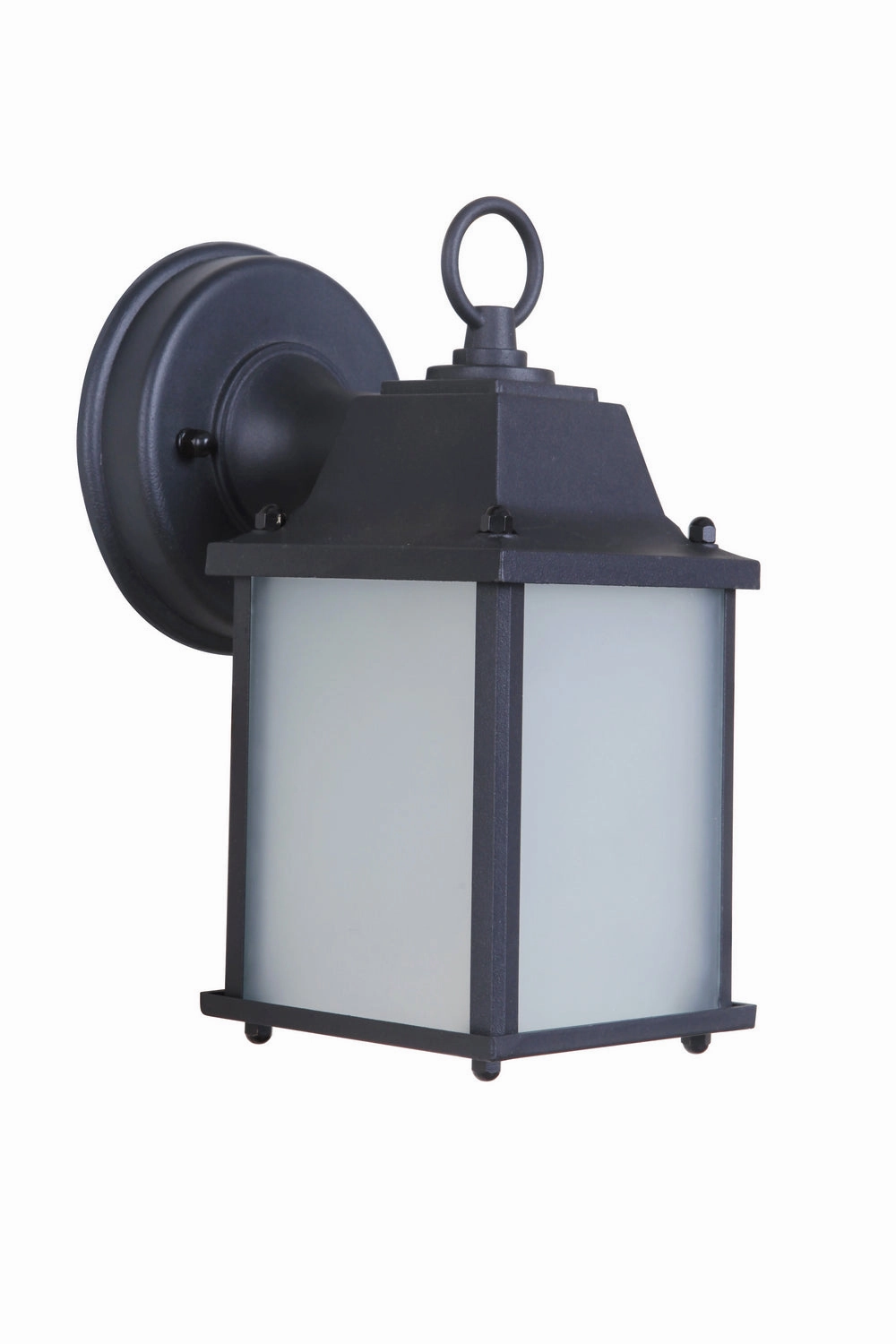 Coach Lights Cast LED Wall Lantern Textured BlackOutdoor wall sconces with motion sensor