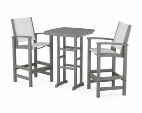 Coastal 3-Piece Bar Setoutdoor patio furniture set