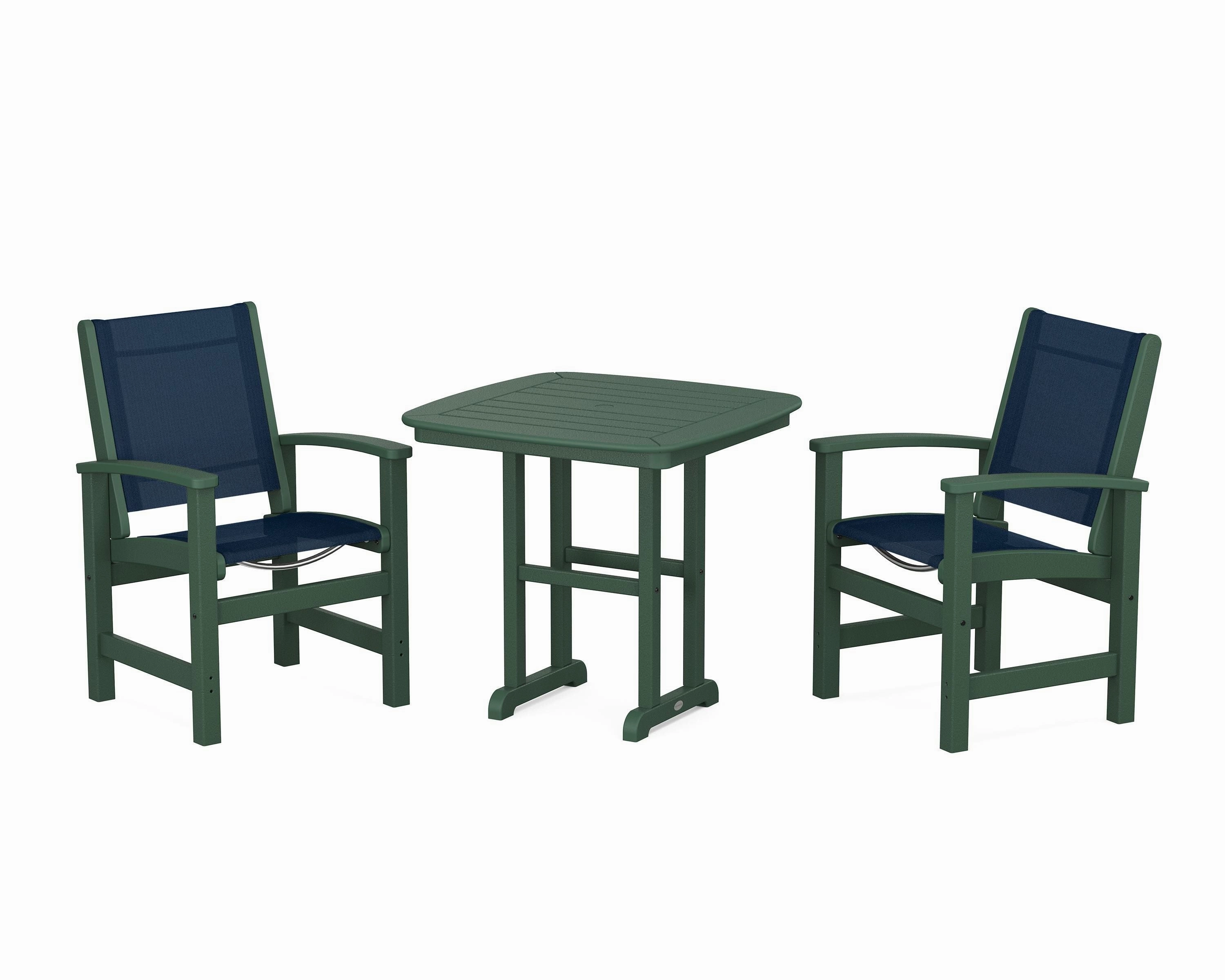 Coastal 3-Piece Dining Set